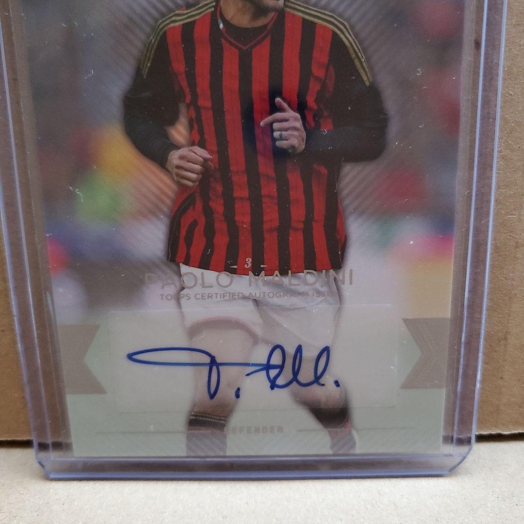 topps Champions League マルディーニ　サイン