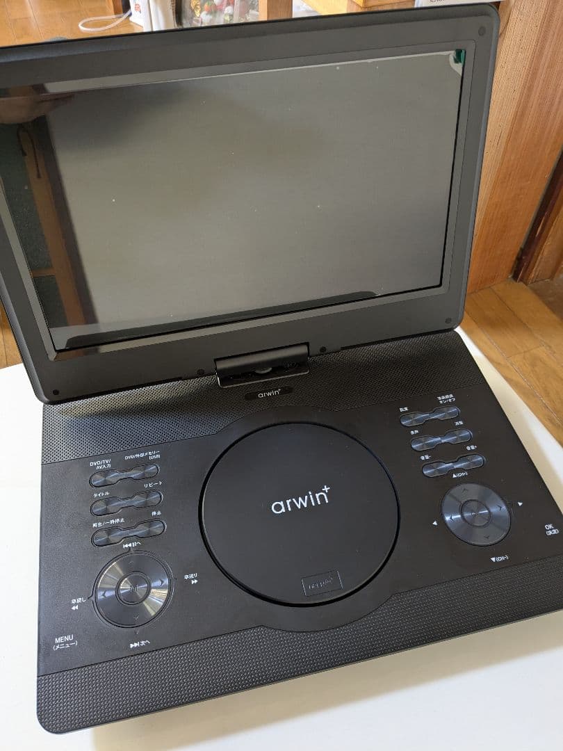 ポータブルdvdプレーヤーフルセグワンセグポータブルTV小型14型