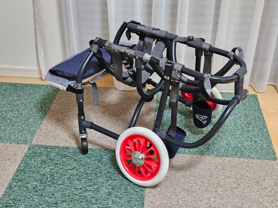 犬用車椅子(柴犬のオーダーメイド)わんうぉーく製品