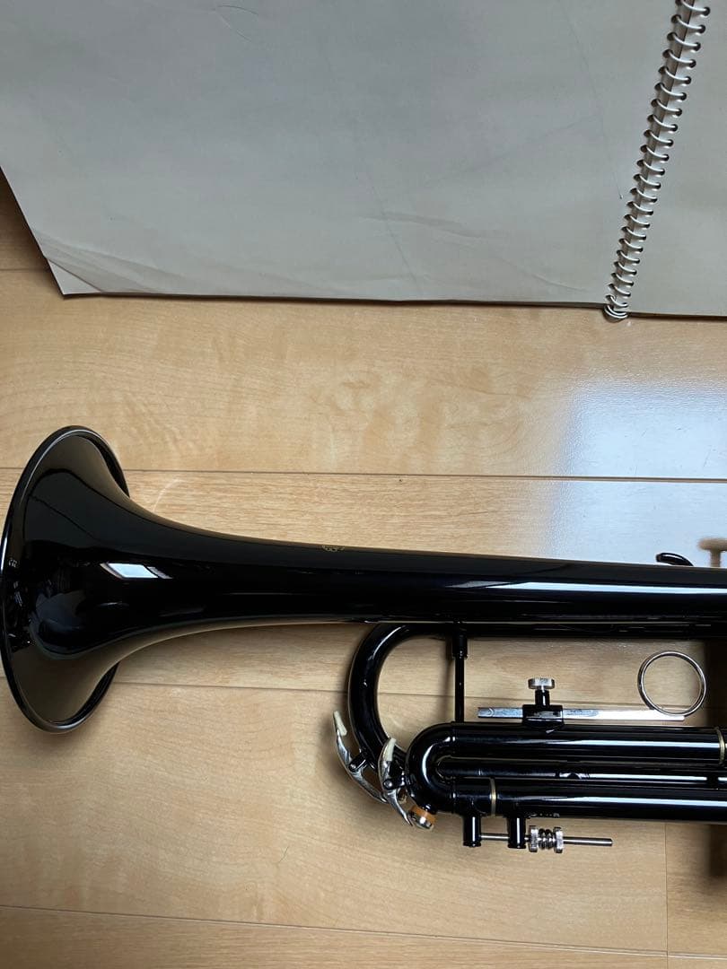 ケルントナートランペット 本体 黒色 ケース付き
