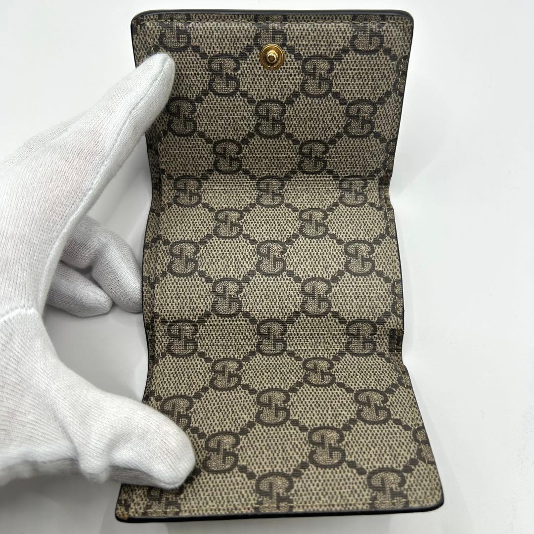 GUCCI × BALENCIAGA 三つ折り財布 GGパターン