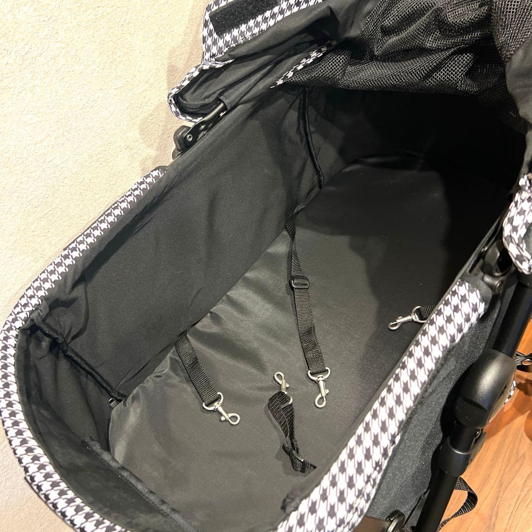 美品 ほぼ未使用 GEX わんわんカート多頭用DX plus ペットカート