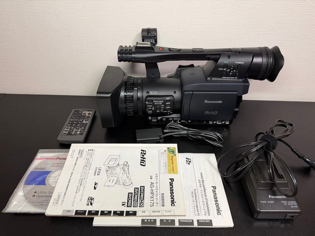 【中古・美品】Panasonic AG-HPX175 ビデオカメラ