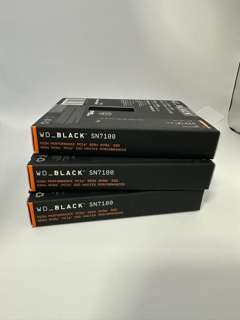 新品3個セット ウエスタンデジタル WD BLACK SN7100 2TB