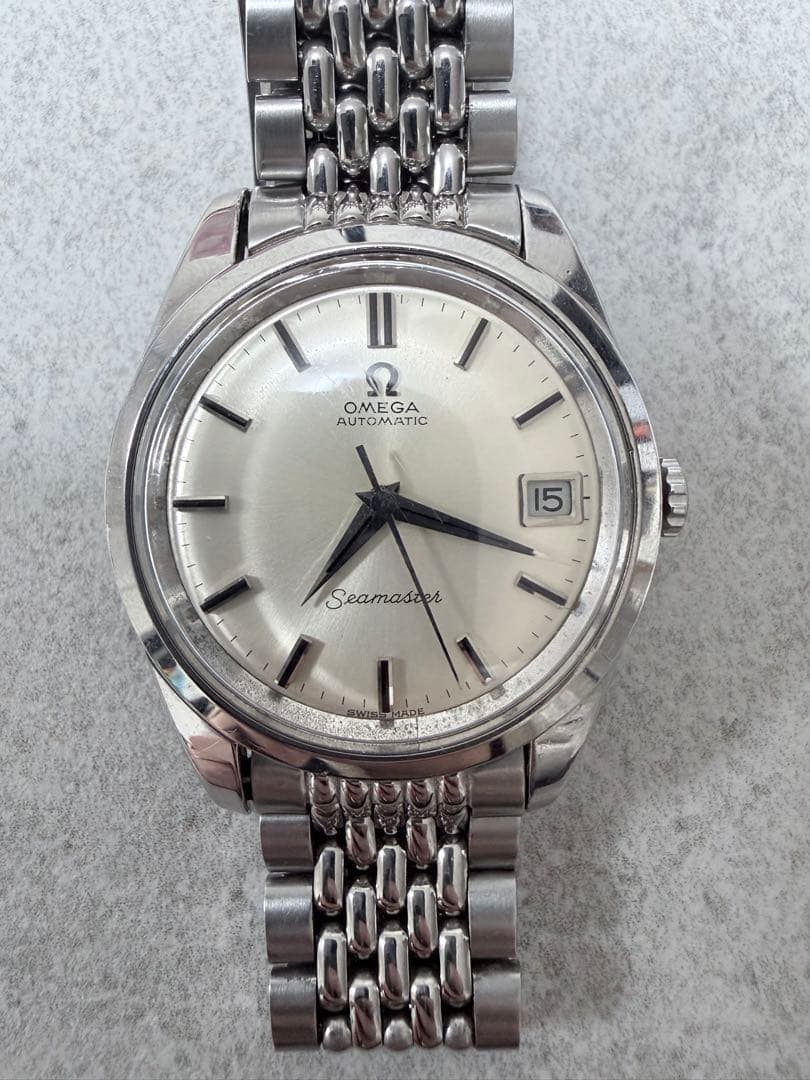 オメガシーマスター 自動巻き ライスブレス　ヴィンテージウォッチ