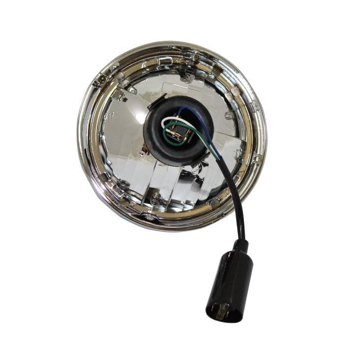 カワサキ車用 φ180 マルチリフレクター ヘッドライト イエローレンズ