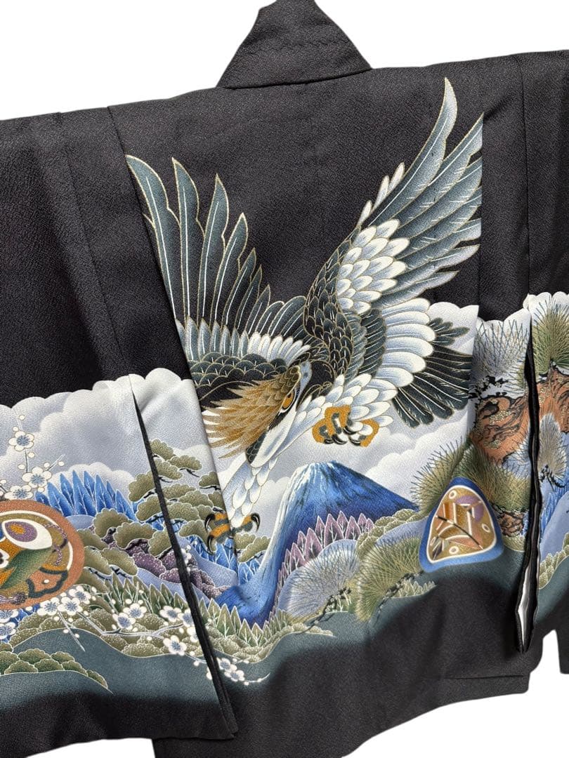 七五三　男の子　5歳　ほぼフルセット　着物、袴、小物セット