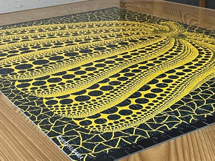 【準完成品】草間彌生「パンプキン」1000ピースジグソーパズル