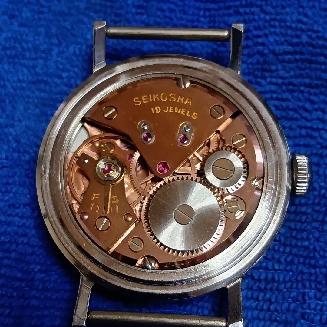 オールドセイコー手巻　19石　精度良好！希少品
