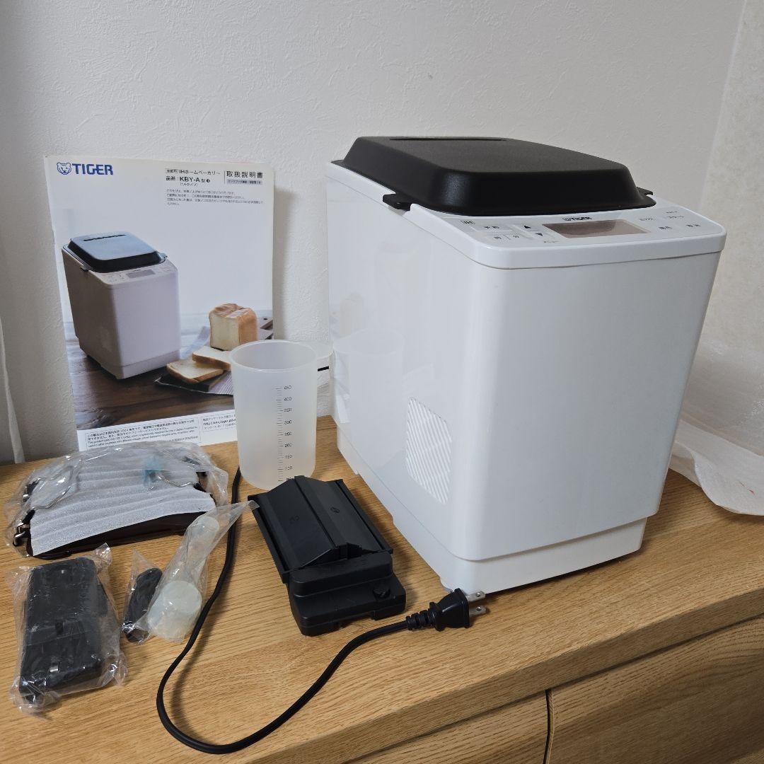 【美品】タイガーTIGER IHホームベーカリー KBY-A型　餅つき　うどん