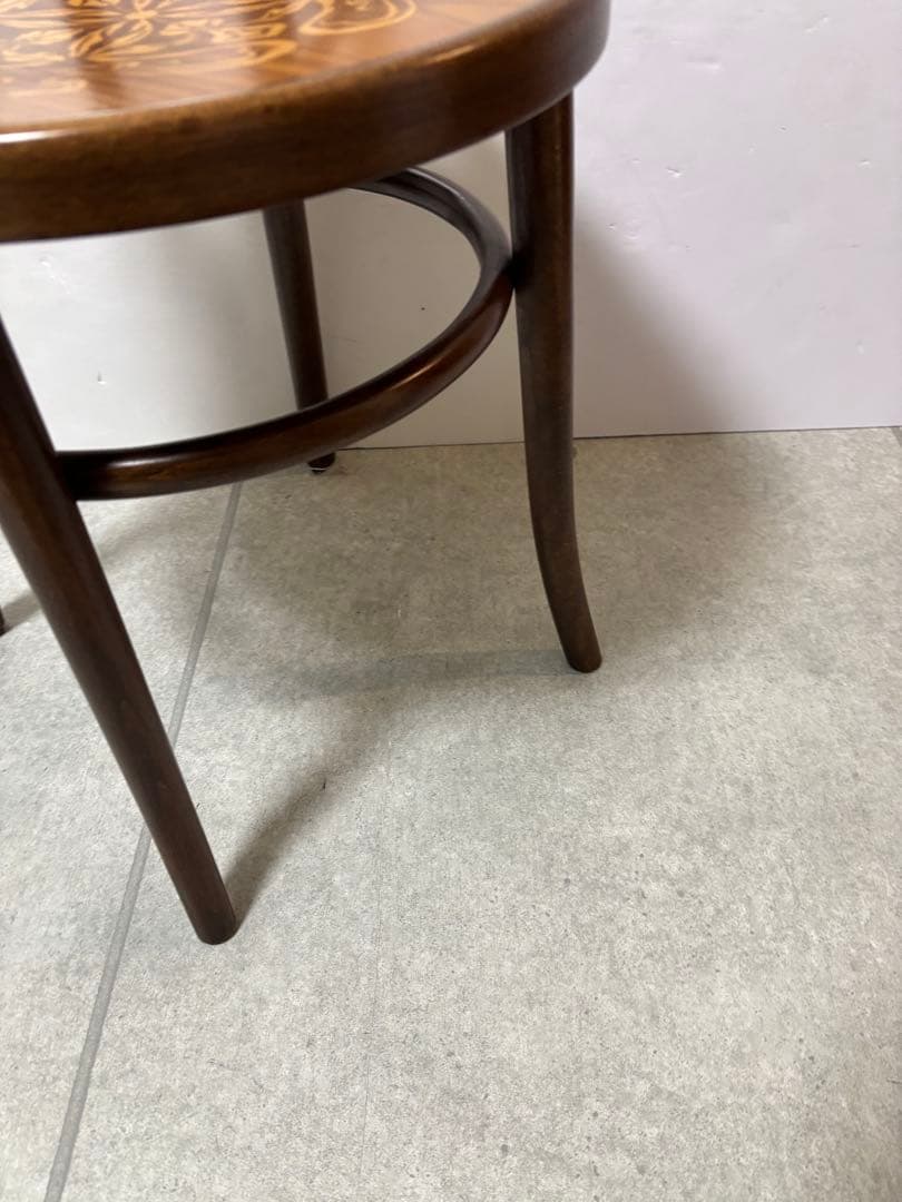 ベントウッドチェア ブラウン　アンティーク　曲木