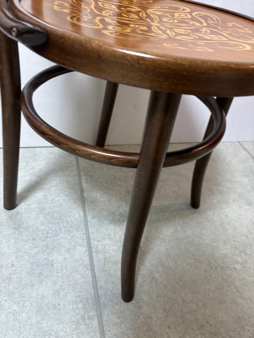 ベントウッドチェア ブラウン　アンティーク　曲木