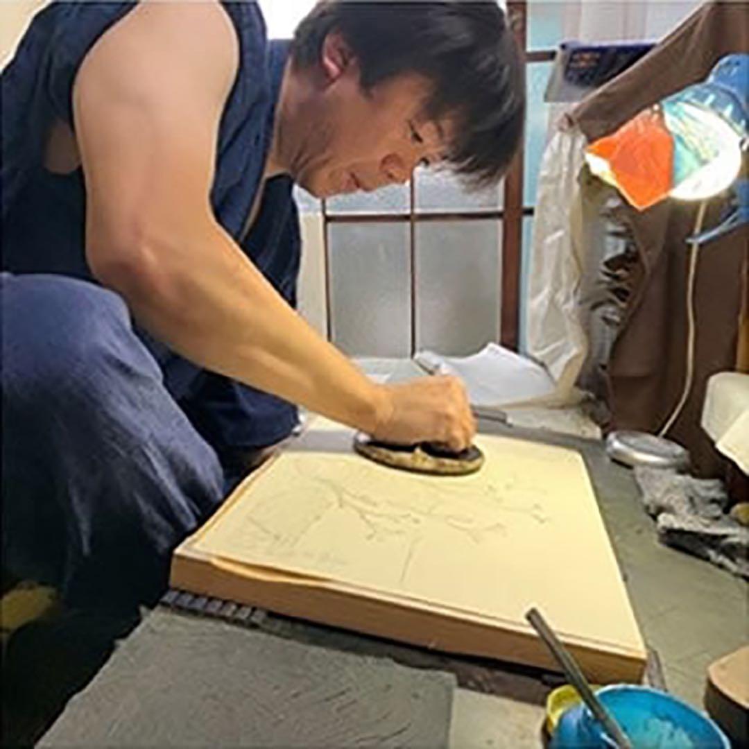 ドラえもん浮世絵「富嶽三十六景・江都駿河町三井見世略図」