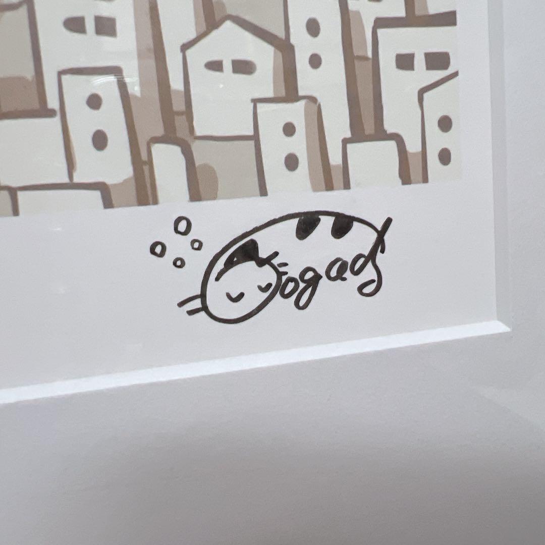 アボガド6 額装ポスター『夜長』　直筆サイン入り