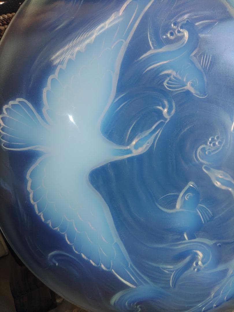 オパールセントグラス　大皿