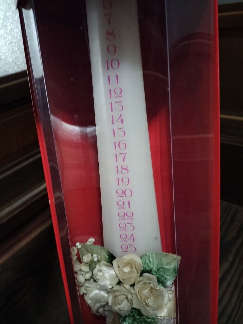 ウエディングキャンドルのようです。説明必読ください