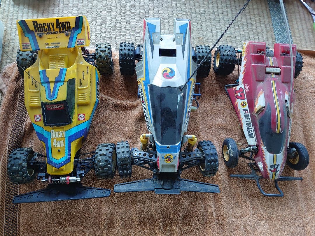 ホビーラジコン 3台セット　付属品一式　値下げ不可