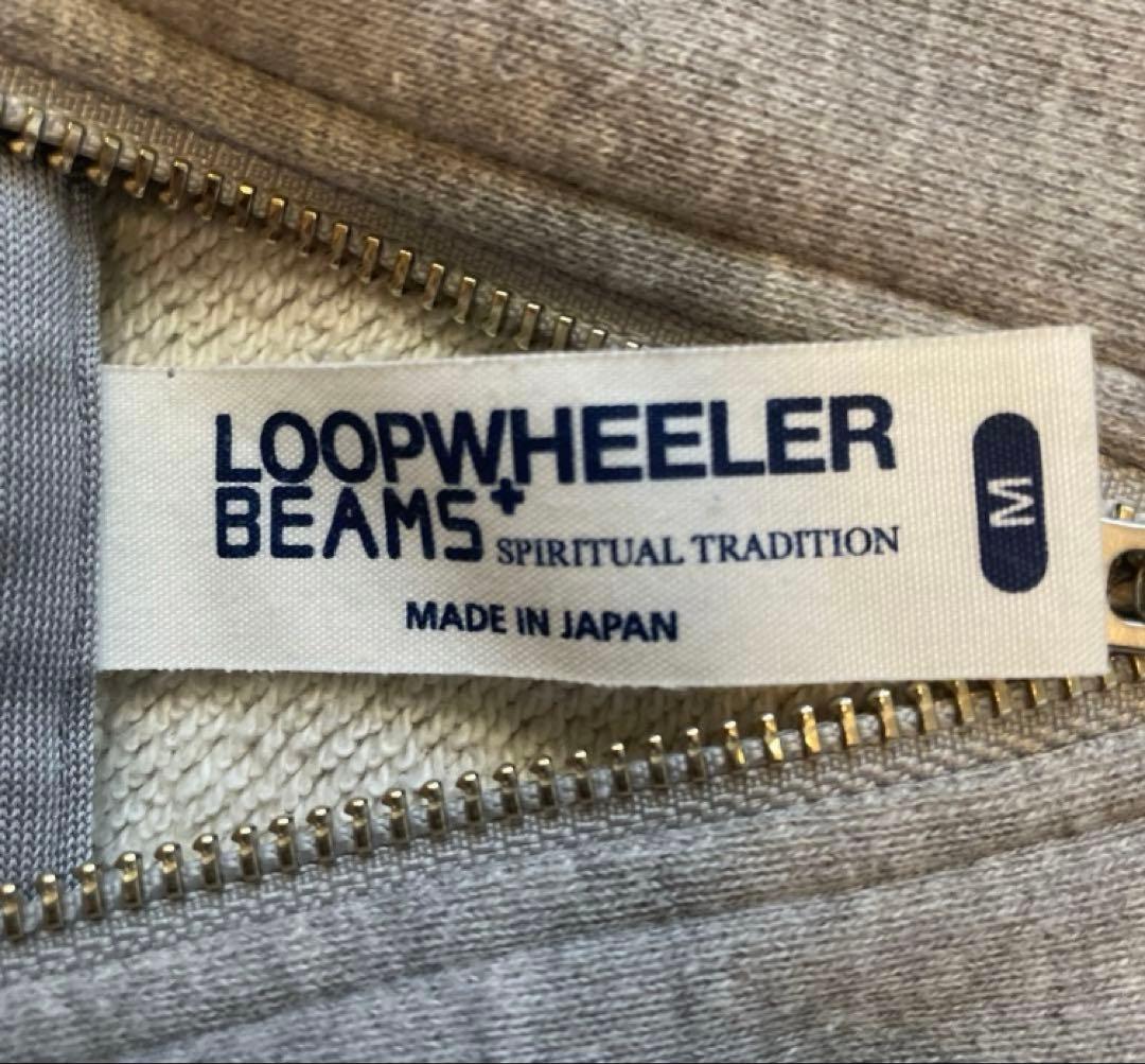 LOOPWHEELER ループウィラー　パーカー　杢　Mサイズ　BEAMS別注