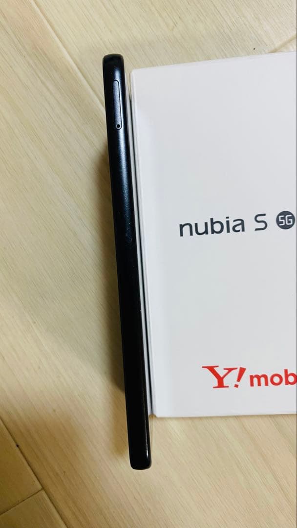 nubia ブラック スマートフォン 本体