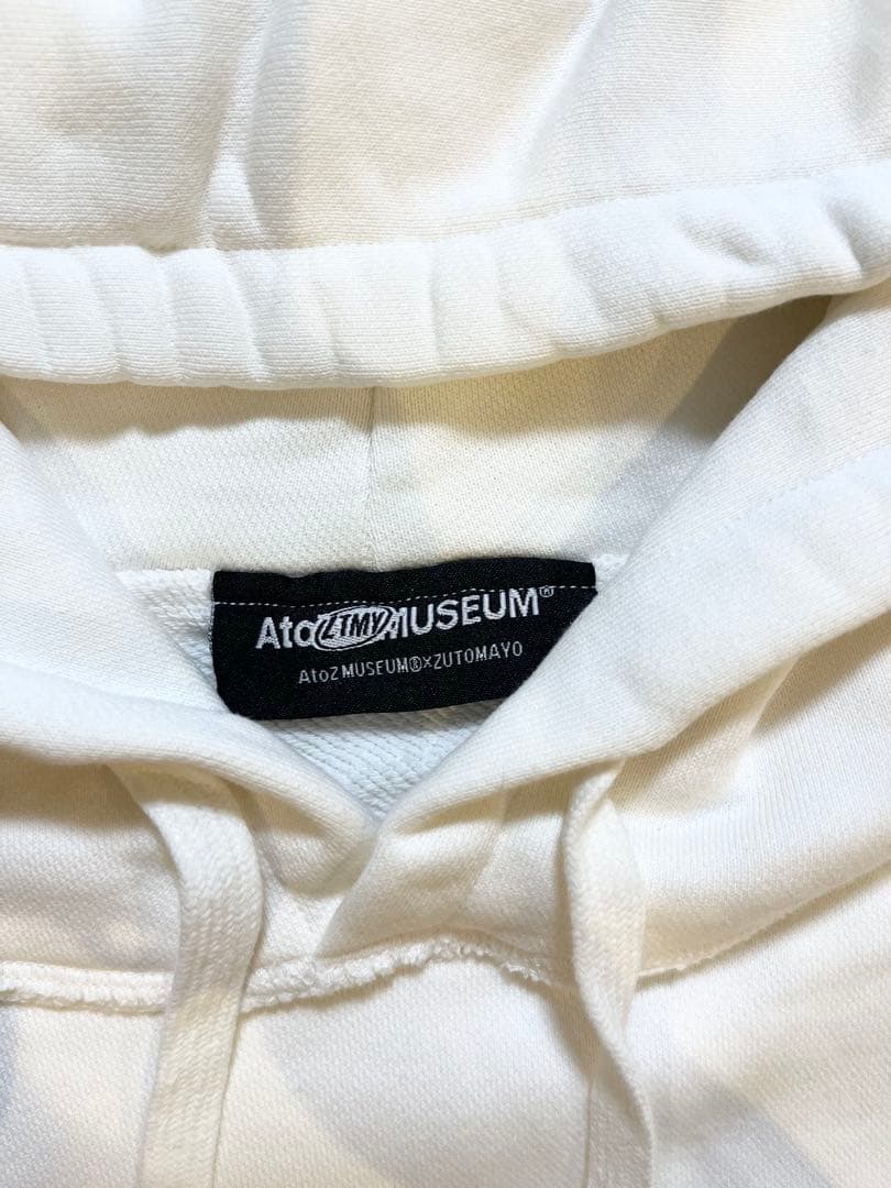 ずっと真夜中でいいのに AtoZ MUSEUM ニラちゃん　パーカー　白　XL