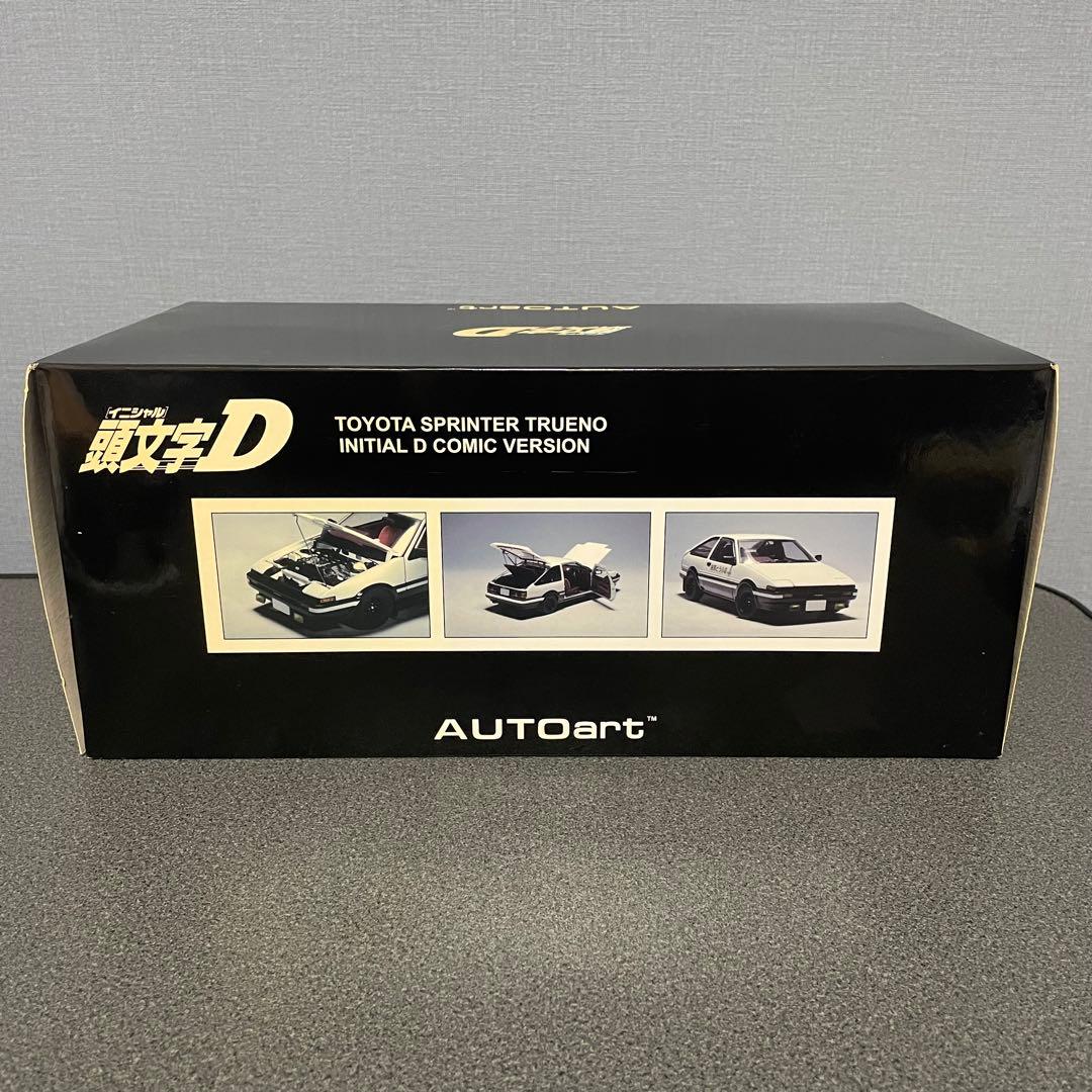 AUTOart トヨタ スプリンター トレノ Initial D 1/18
