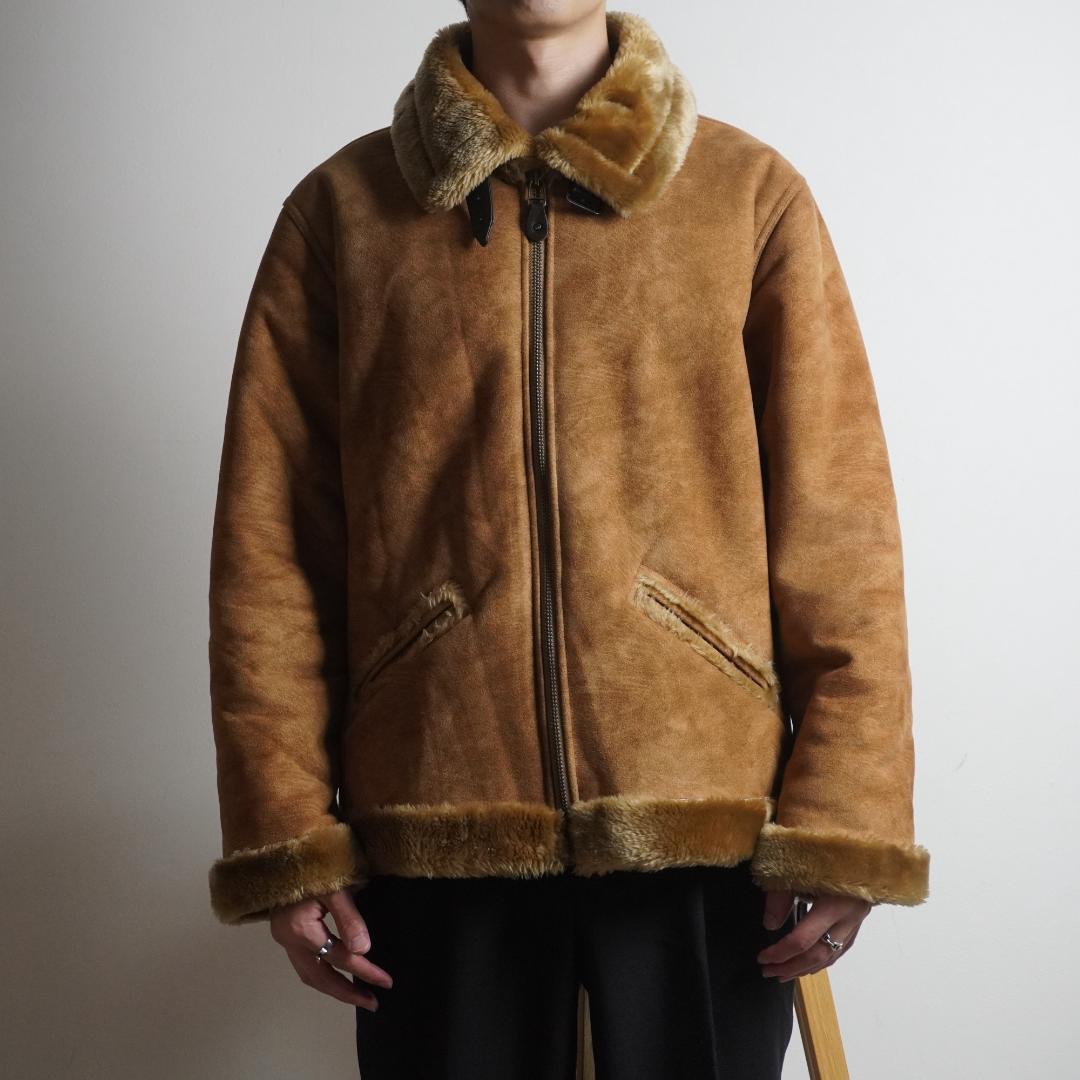 vintage ファームートンジャケット モード ブラウン/YW117