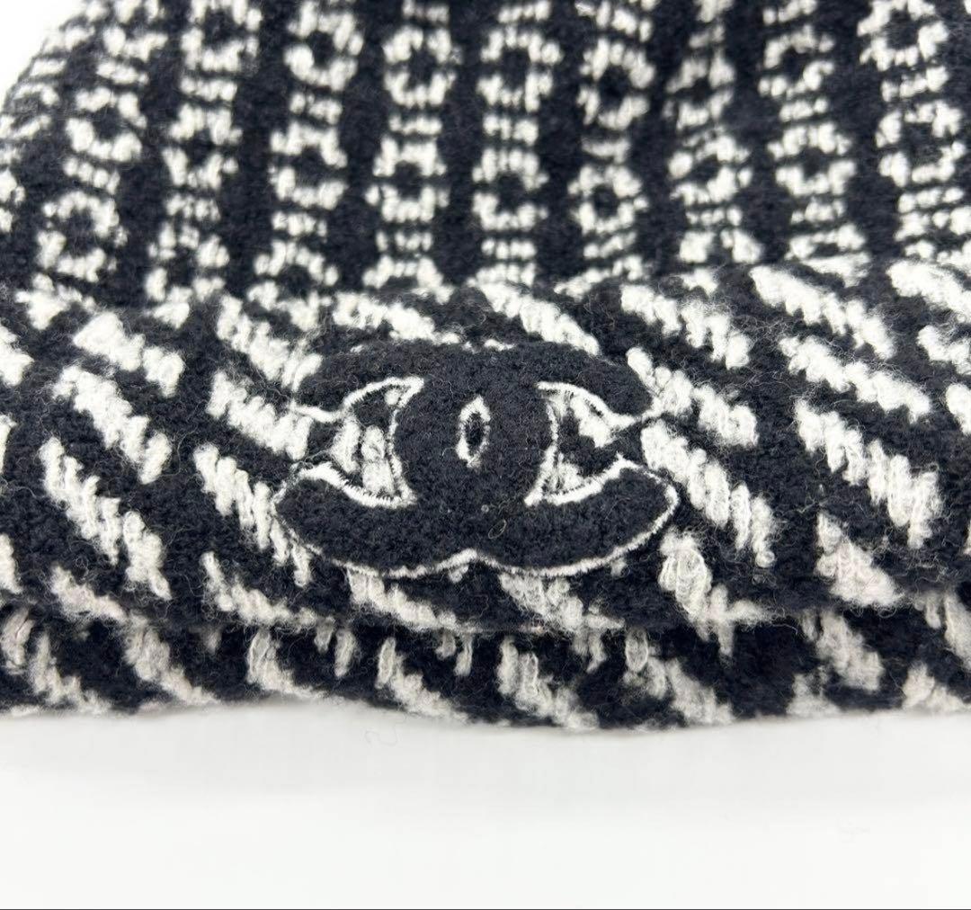 最終値下げ　極美品　CHANEL ニット帽
