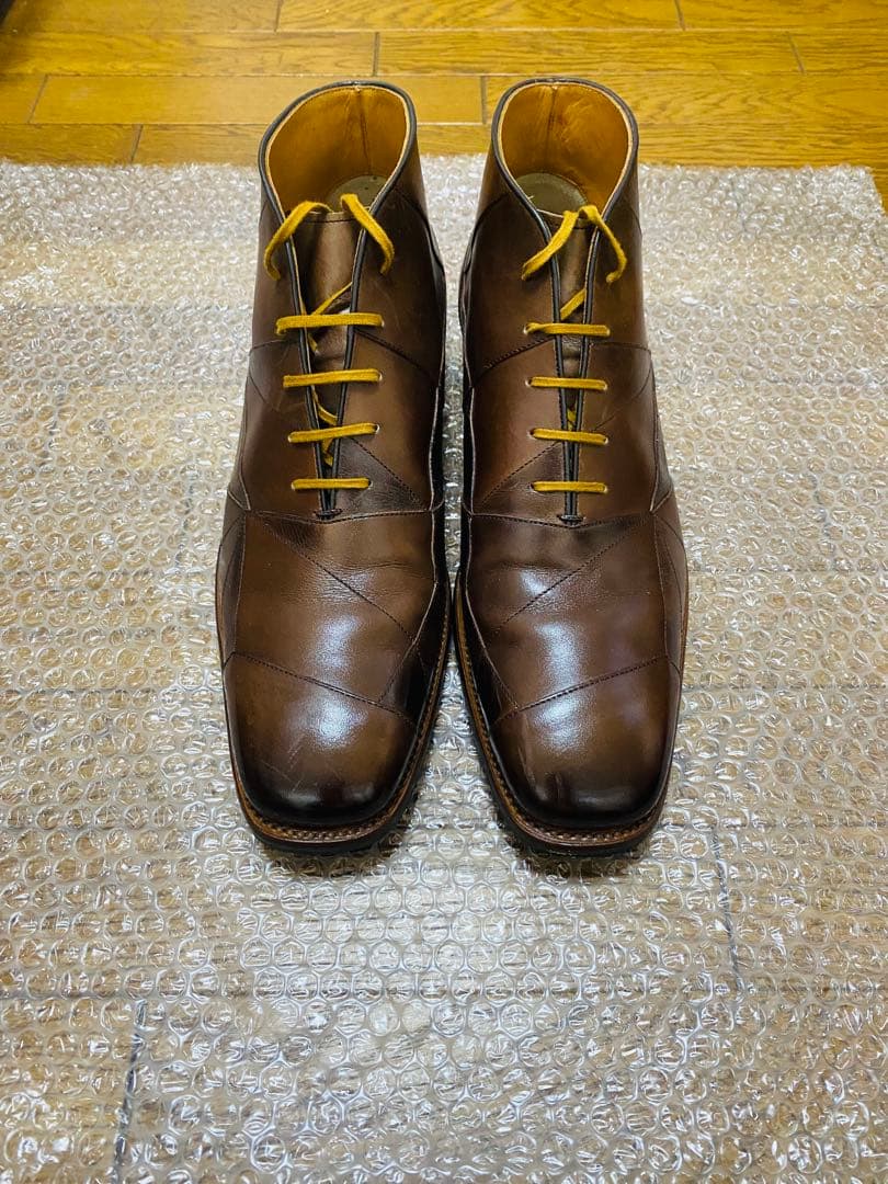 スコッチブラウン　スパイダー　25.5cm EE 美品