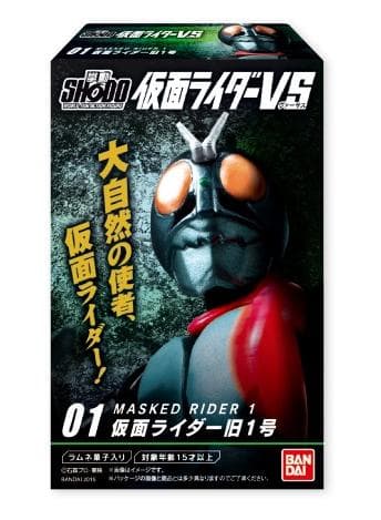 SHODO 仮面ライダーVS 1弾 1BOX 1号・V3・X・アポロ 最終値下げ