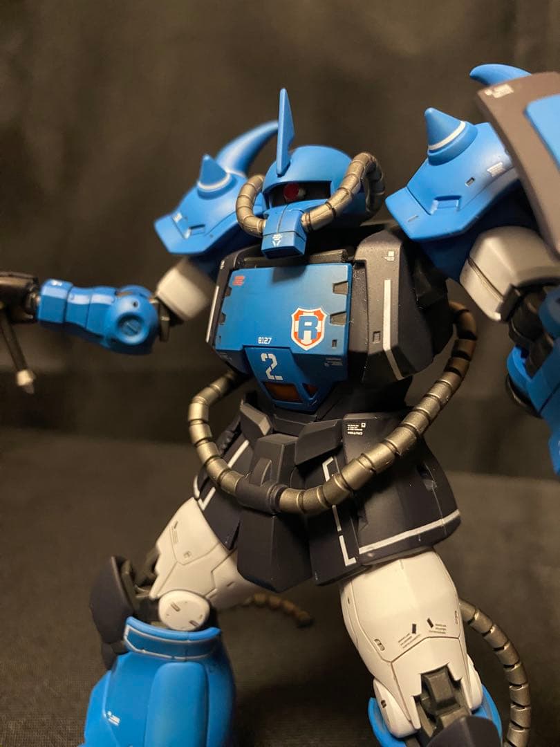 【ガンプラ完成品】　HG プロトタイプグフ　機動実証機　ブルーカラーVer.
