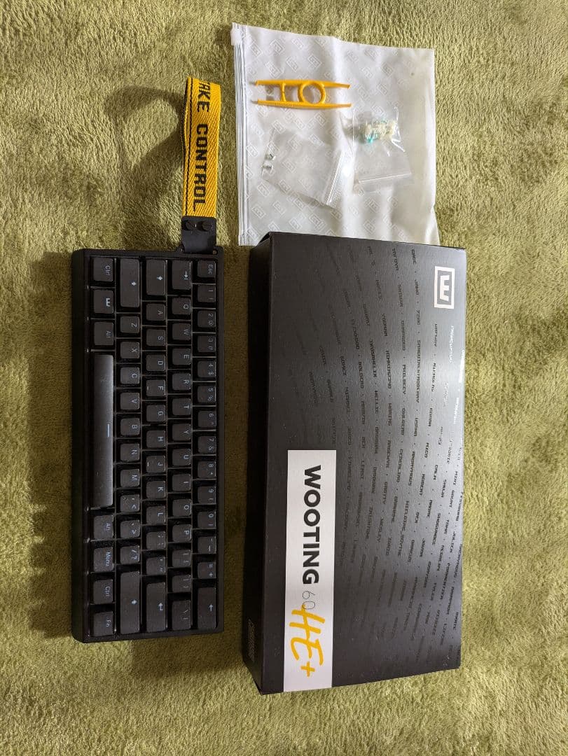 Wooting　Linear60 US 配列 (60 HE+)