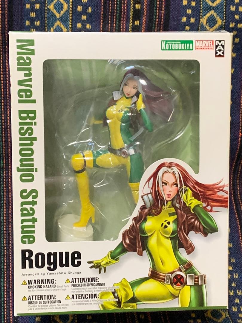 新品未開封 コトブキヤ MARVEL 美少女 ローグ 山下しゅんや 箱難あり