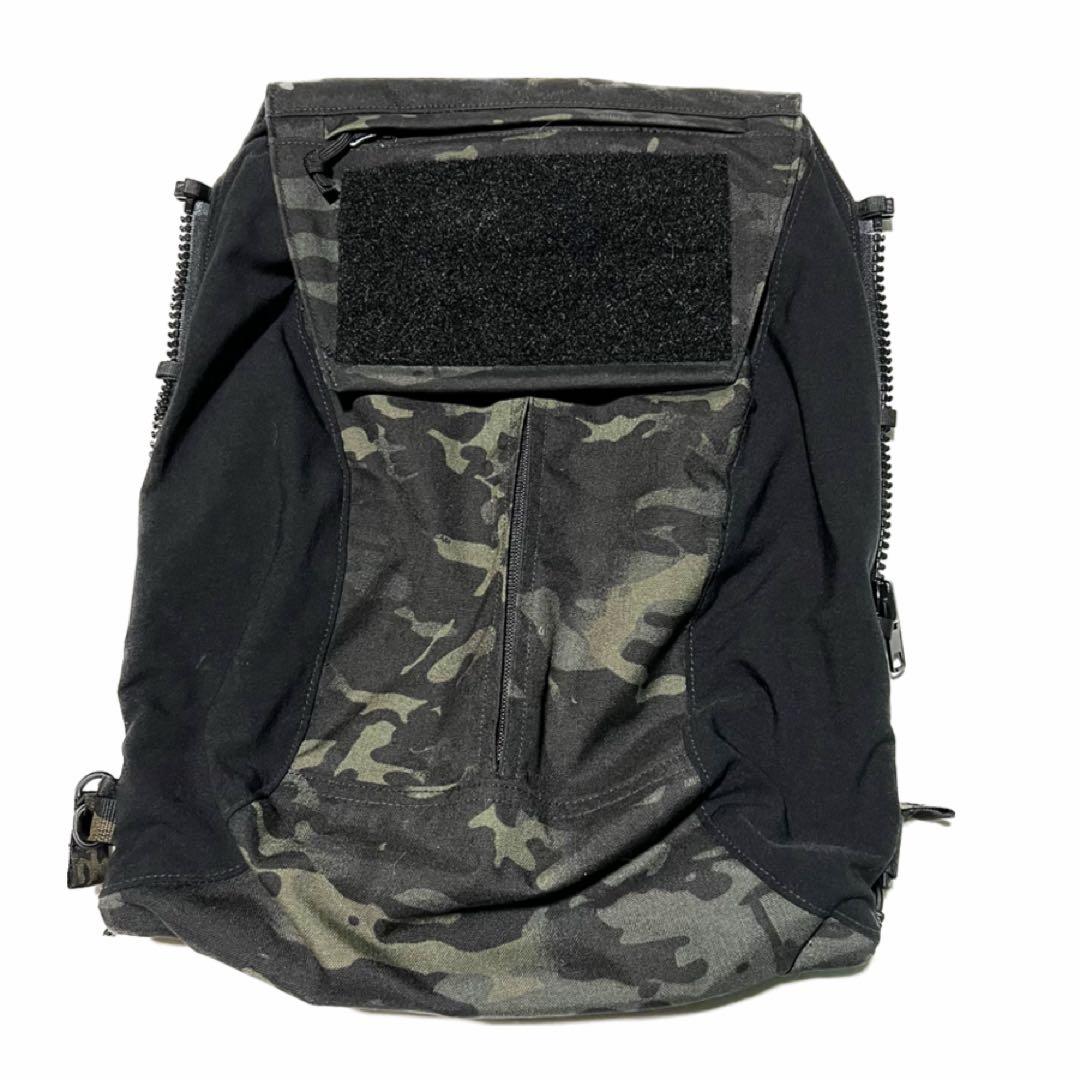 実物 Crye Pack Zip-On Panel 2.0 マルチカムブラック