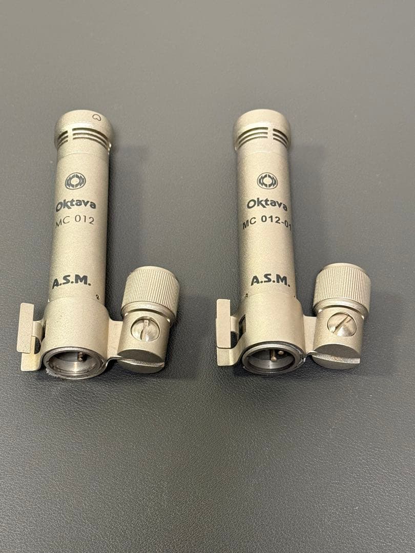 【希少・フルセット】Oktava MC 012 コンデンサーマイク ペア