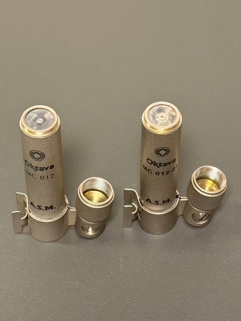 【希少・フルセット】Oktava MC 012 コンデンサーマイク ペア
