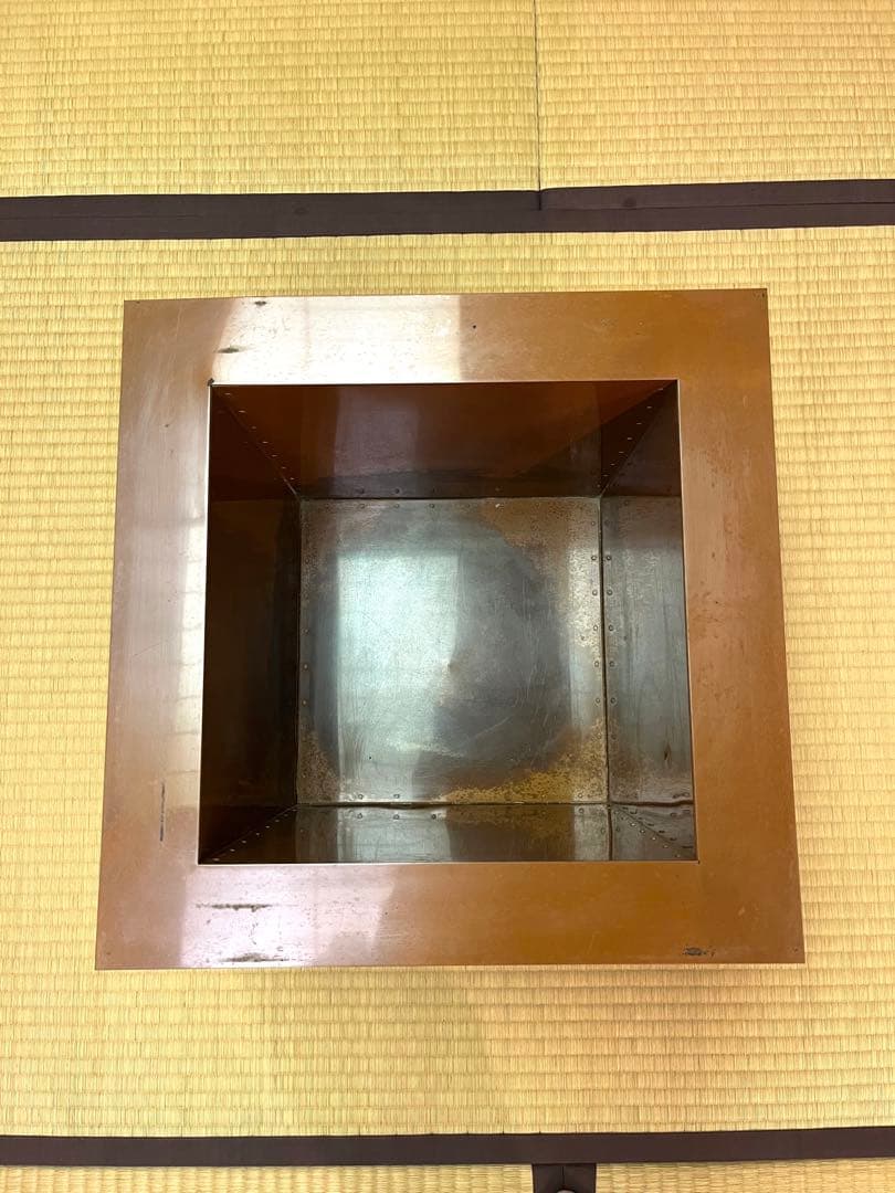 茶道具　炉　銅製