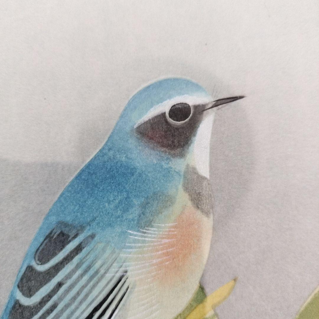 春秋花島四題　クチナシ　上村松篁