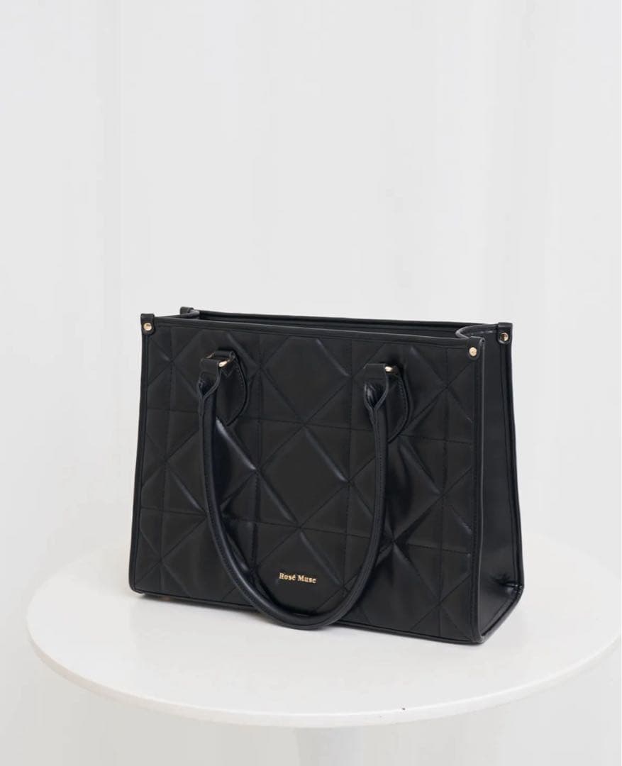 Rosé Muse ロゼミューズ quilting tote トートバッグ L