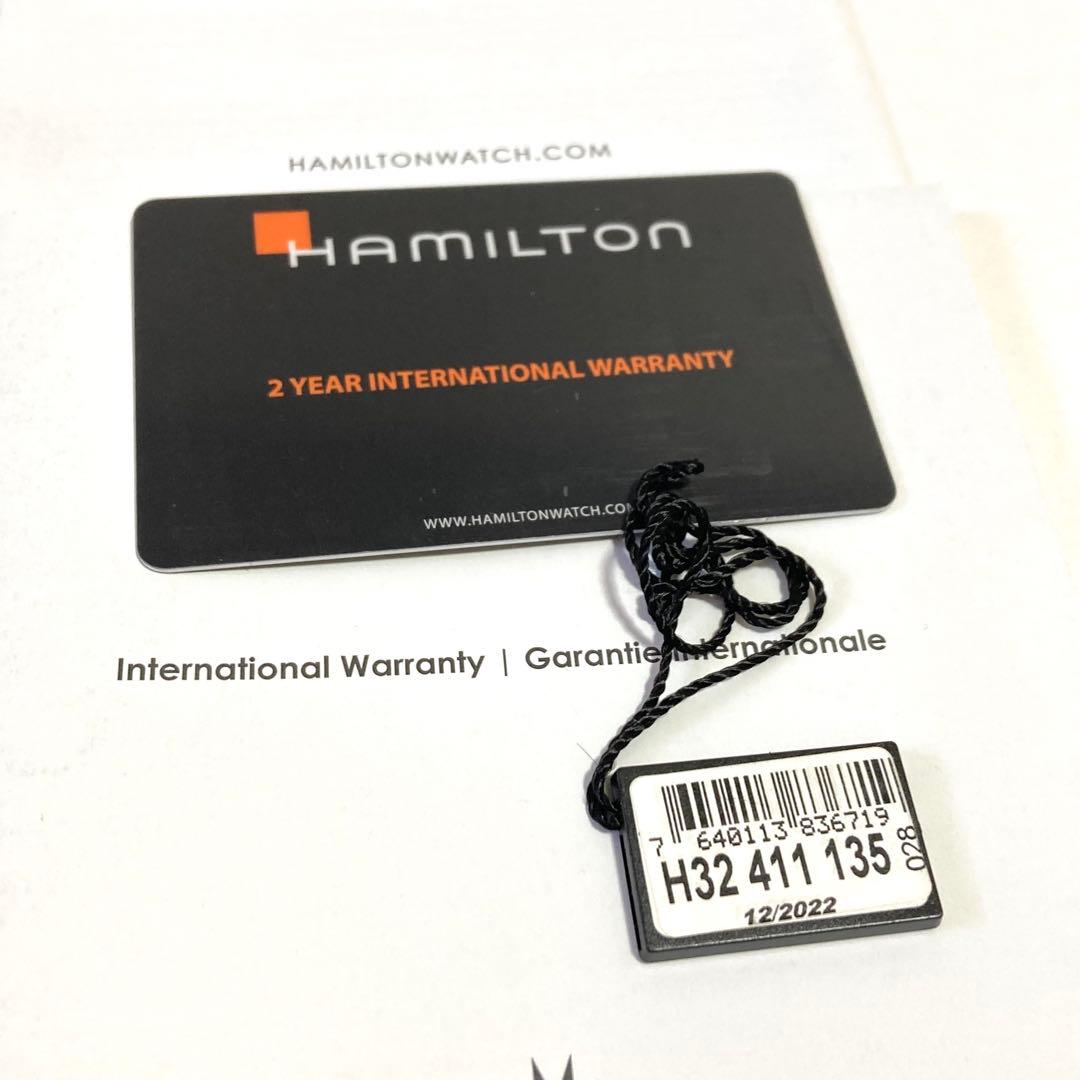 ハミルトン Hamilton ジャズマスター ジェント QZ ブラック 電池切れ