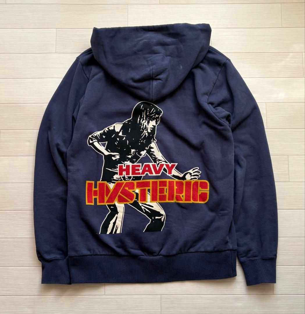 hysteric glamor HEAVY HYSTERIC ジップパーカー