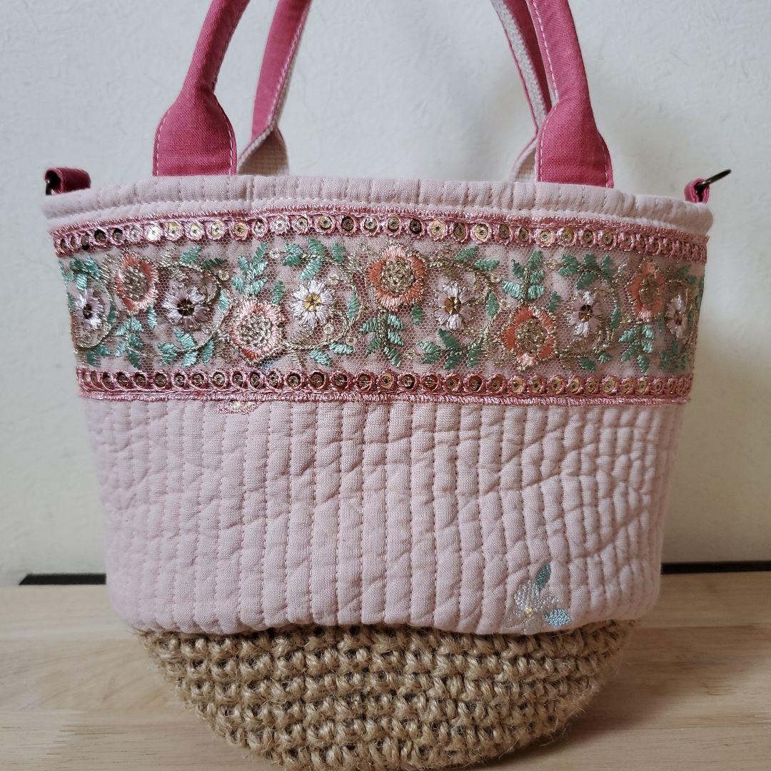 コヤンイサムチョン　ハートのポーチ　ハンドメイド