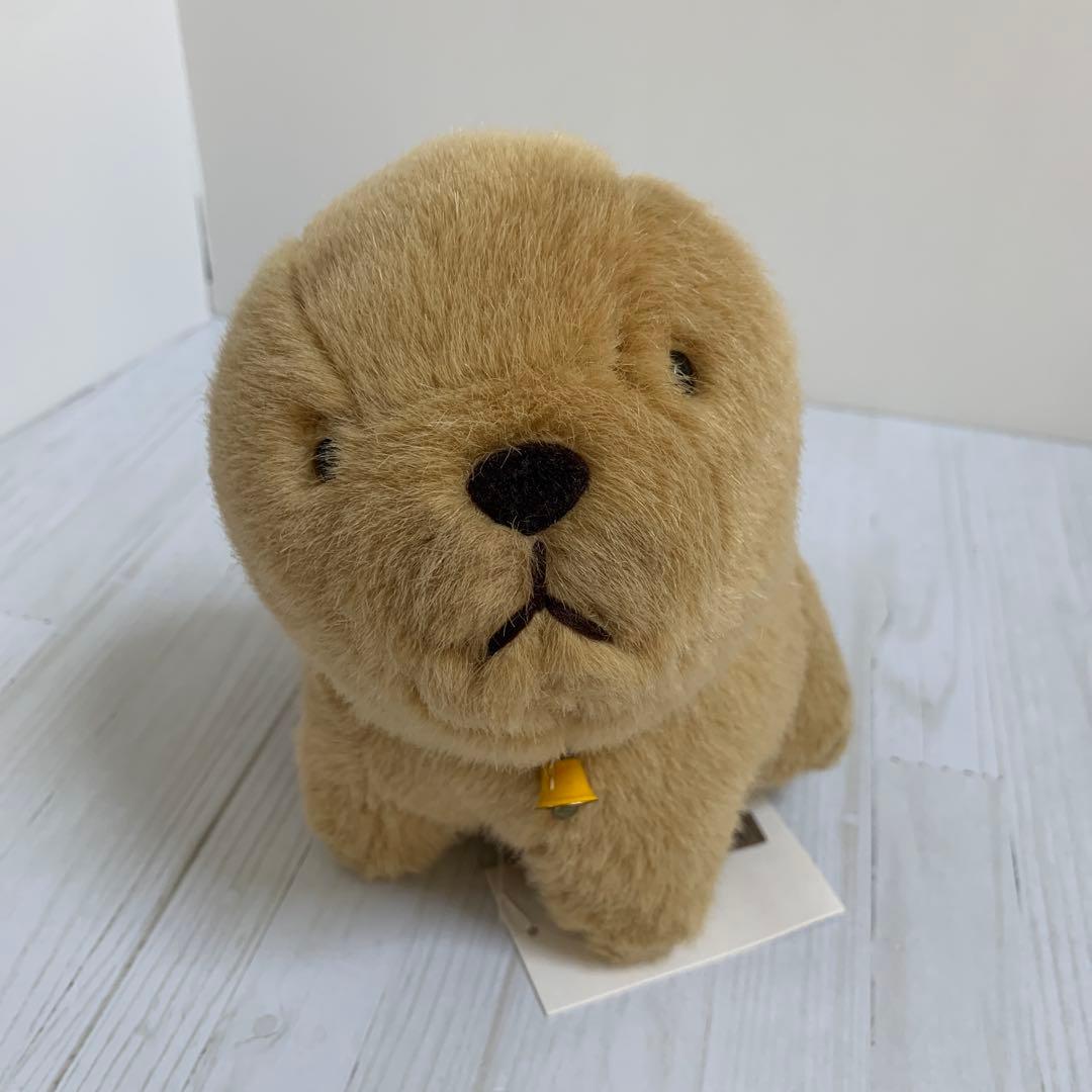 J*2様 V☆ ころわん　ぬいぐるみ　犬型　鈴付き ベージュ