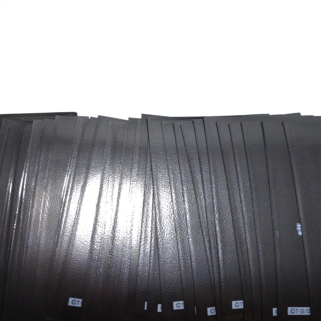 遊戯王 スリーブ メタリックブラック 黒 初期ロゴ 122枚 まとめ売り