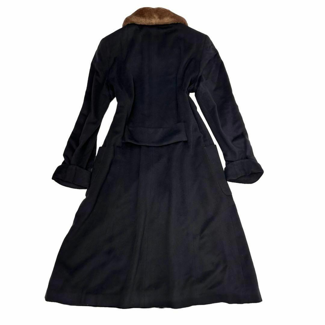 【入手困難】極美品 FOXEY ヌートリアファー カシミヤ チェスターコート