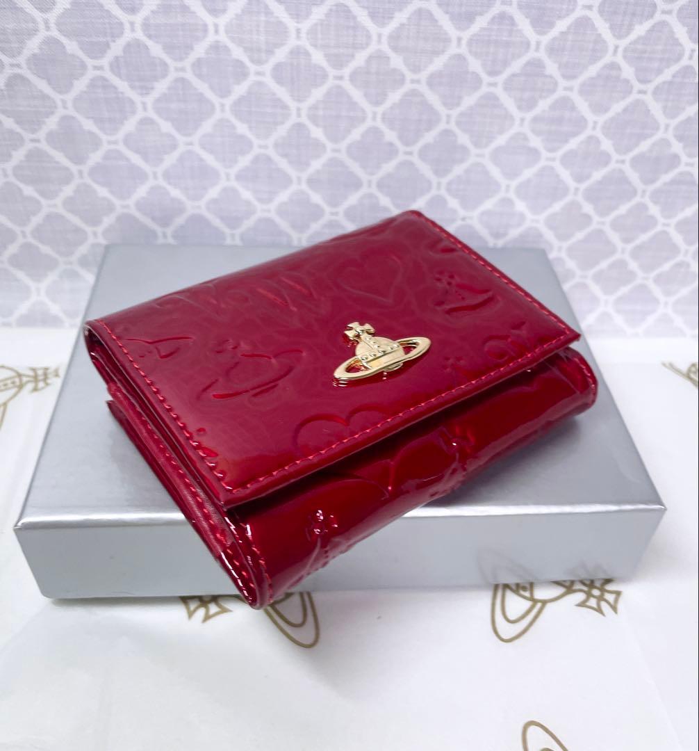 【大人気✨️ショッパー付き】新品 Vivienne Westwood 赤エナメル