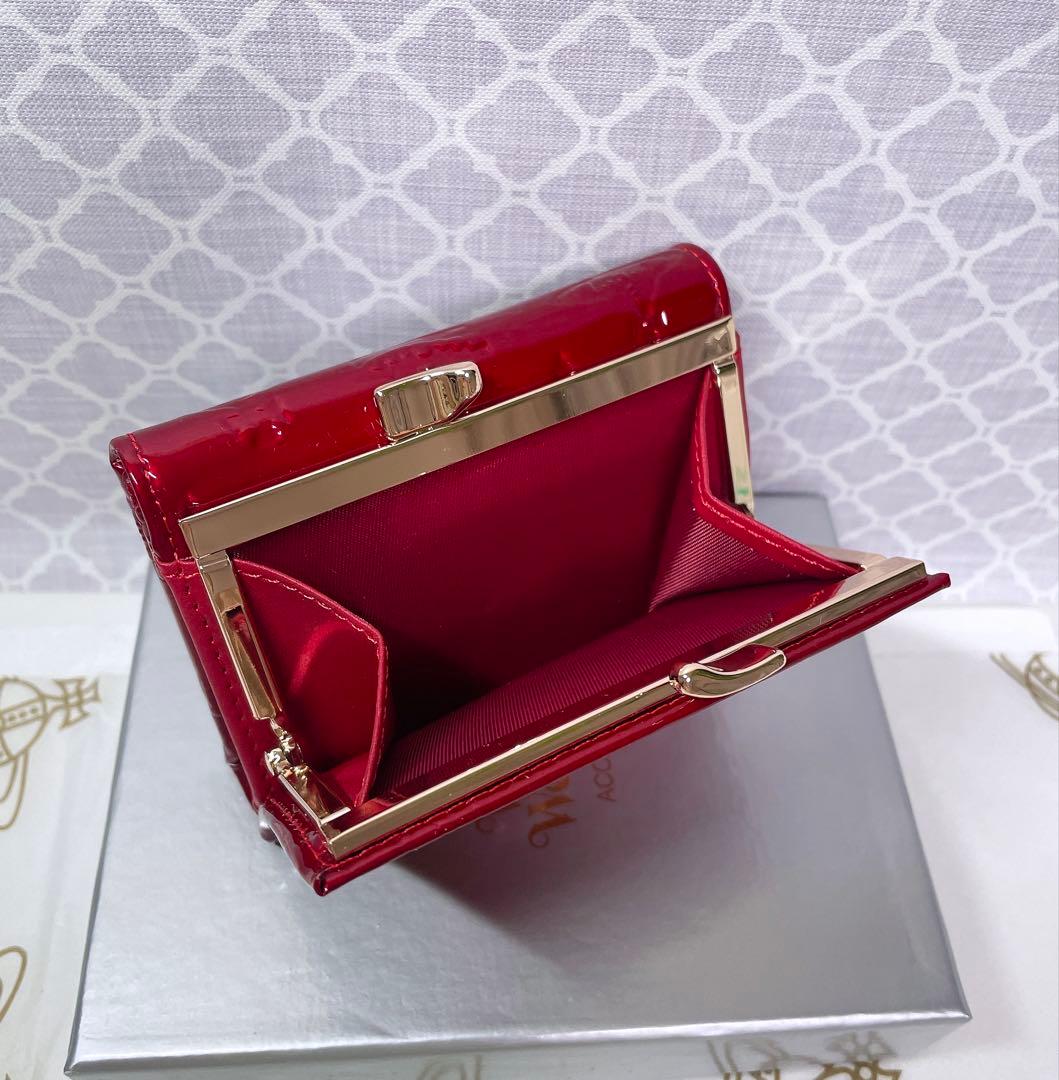 【大人気✨️ショッパー付き】新品 Vivienne Westwood 赤エナメル