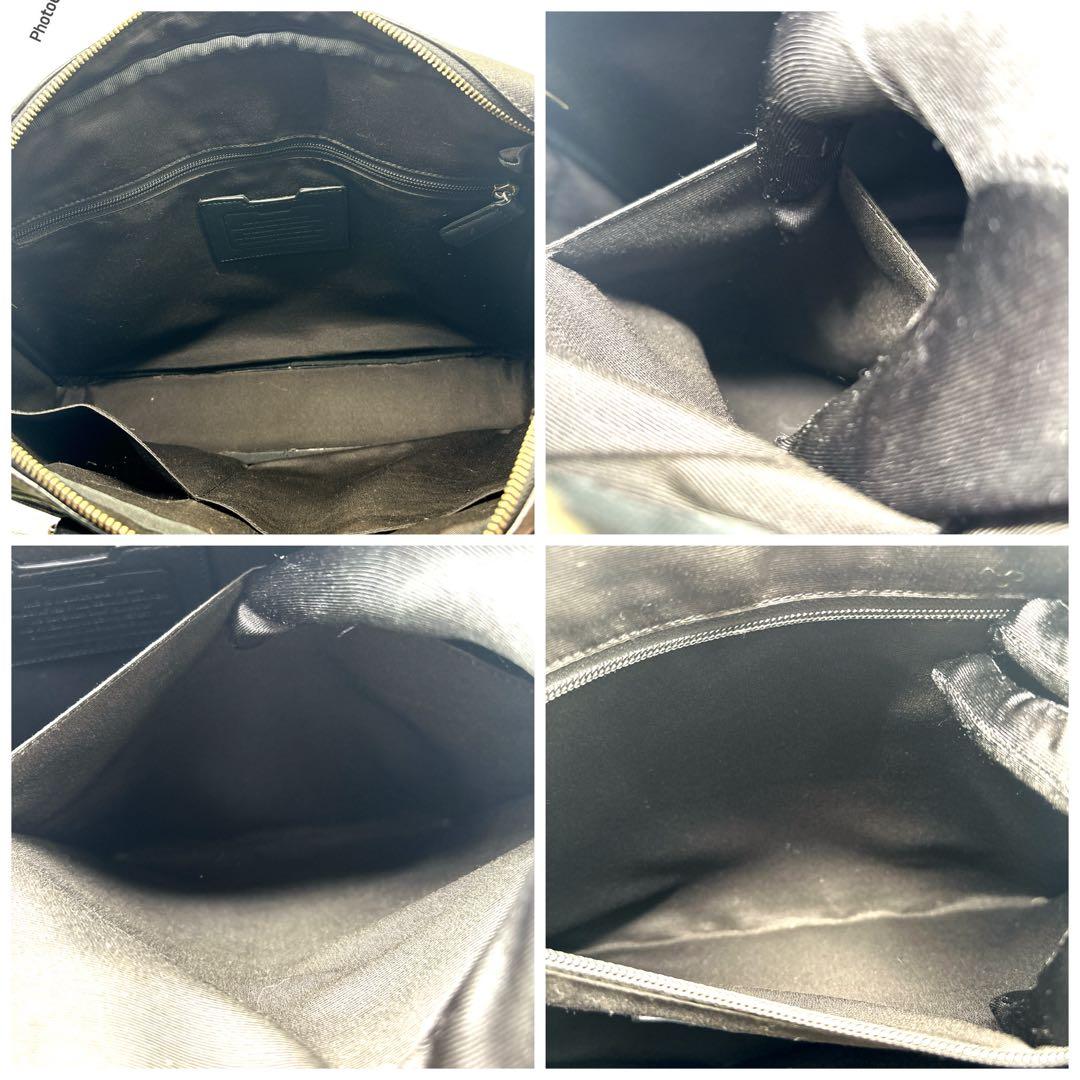 【大幅値下げ‼️】COACH 2way ブラック ビジネスバッグ レザー