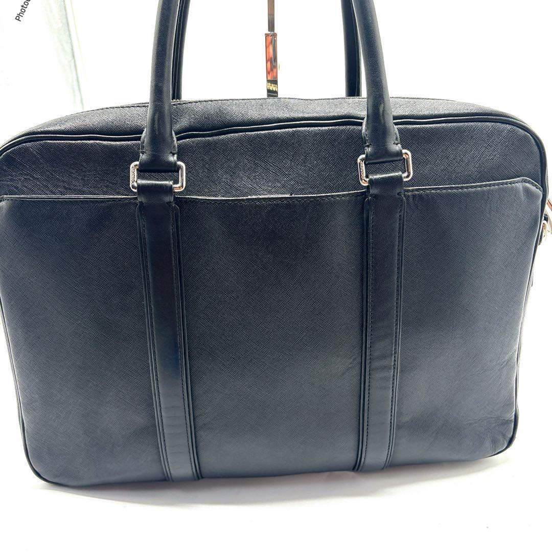 【大幅値下げ‼️】COACH 2way ブラック ビジネスバッグ レザー