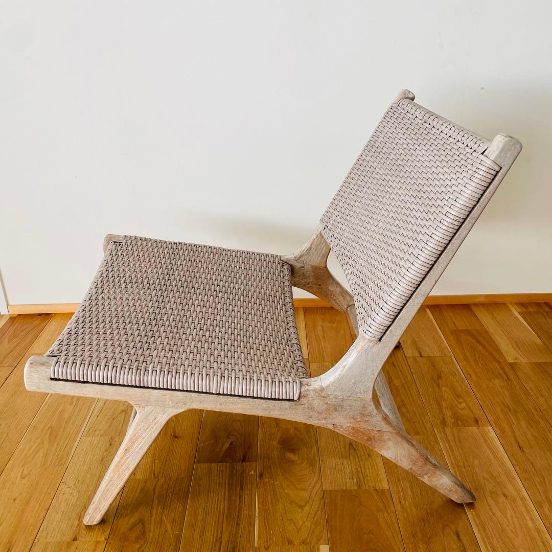 アダン　ラウンジチェア　adan lounge chair スツール 天然木