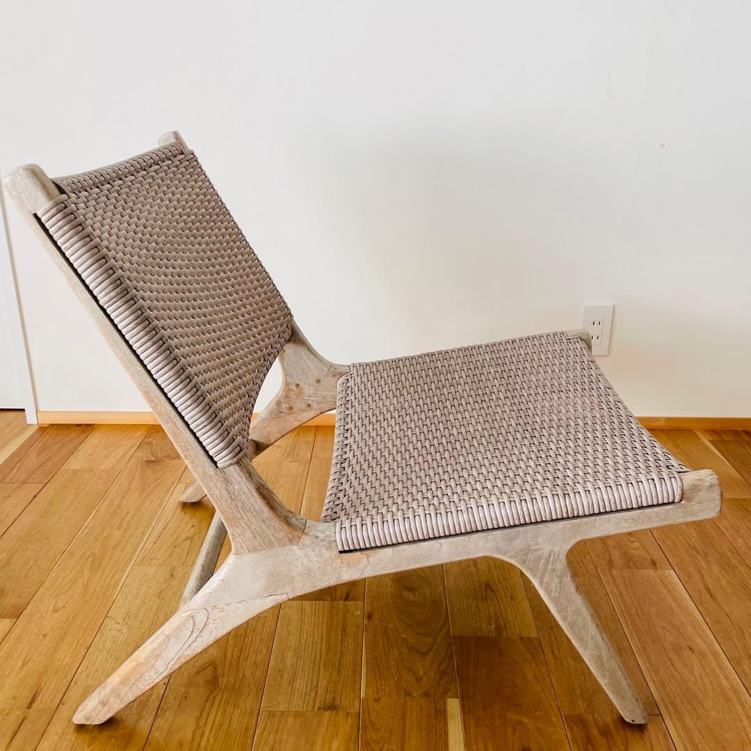 アダン　ラウンジチェア　adan lounge chair スツール 天然木